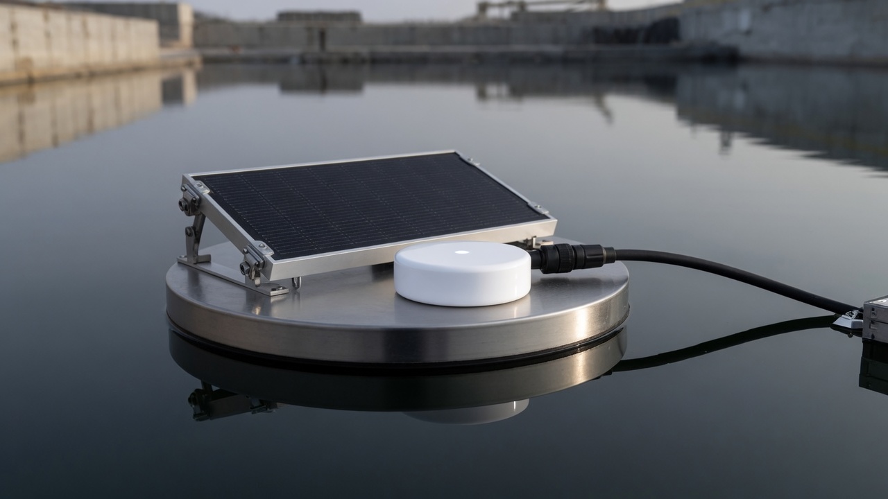 Small pond energy kit with one panel and a shore box.